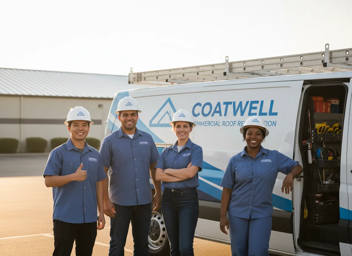 Commercial roof coating company in Dalton, PA